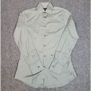 Dsquared2 Men's Size M Smart Casual Slim Fit Button Down Shirt Gray